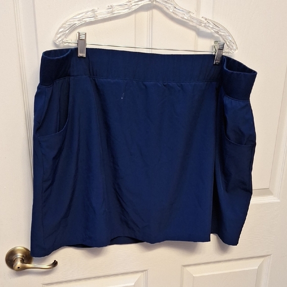 Reel Legends Blue Skort with Pockets Size 3X. Like New - Picture 1 of 3